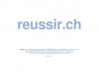 reussir.ch Webseite Vorschau