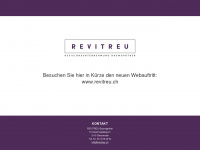 revitreu.ch Webseite Vorschau