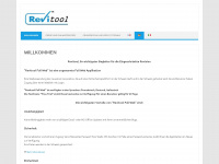 revitool.ch Webseite Vorschau