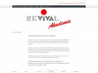 revivalakademie.ch Webseite Vorschau