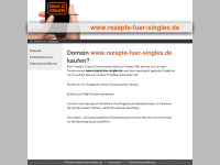 rezepte-fuer-singles.de Webseite Vorschau
