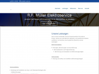 rf-mueller.de Webseite Vorschau