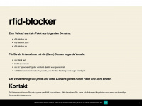 rfid-blocker.de Webseite Vorschau