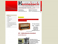 rft-hifi-hennebach.de Webseite Vorschau