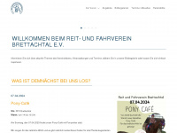 rfv-brettachtal.de Webseite Vorschau