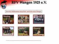 rfv-wangen.de Webseite Vorschau