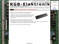 rgb-elektronik.de Webseite Vorschau