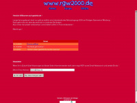 rgw2000.de Webseite Vorschau