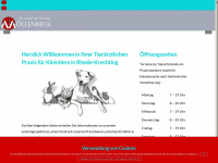 rhede-tierarzt.de Webseite Vorschau