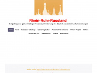 rhein-ruhr-russland.de Webseite Vorschau