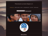 rheinland-lorraine-nepal.de Webseite Vorschau