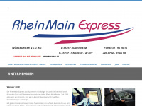 rheinmain-express.de Webseite Vorschau