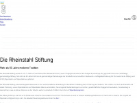 Rheinstahl-stiftung.de