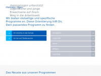 rheinspringen.ch Webseite Vorschau