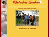 rheinstone-cowboys.de Webseite Vorschau
