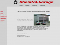 rheintal-garage.ch Webseite Vorschau