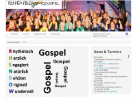 rhenbow-gospel.de Webseite Vorschau