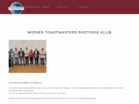 rhetorikklub.at Webseite Vorschau