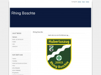 rhing-boschte.de Webseite Vorschau