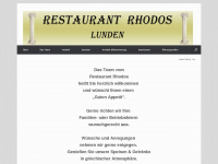 rhodos-lunden.de Webseite Vorschau