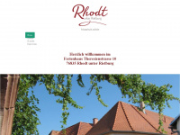 rhodt-theresienstrasse.de Webseite Vorschau