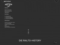 rialto-film.de Webseite Vorschau