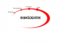 ribalogistik.ch Webseite Vorschau