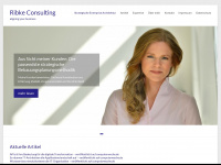 ribke-consulting.de Webseite Vorschau
