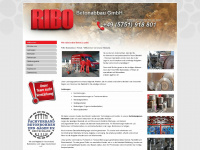 ribo-betonabbau.de Webseite Vorschau