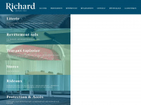 richard-decoration.ch Webseite Vorschau