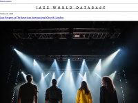 jazzworlddatabase.com Webseite Vorschau
