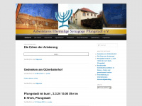 synagoge-pfungstadt.de Webseite Vorschau