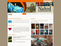 nahid-tanz.de Webseite Vorschau