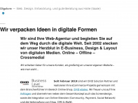 oligoform.com Webseite Vorschau