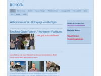 richigen.ch Webseite Vorschau