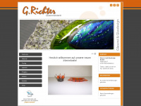 richter-glasdesign.de Webseite Vorschau