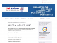 richter-sanitaertechnik.de Webseite Vorschau