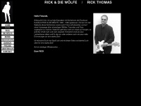 rick-rock.de Webseite Vorschau