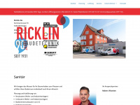 ricklin-ag.ch Webseite Vorschau