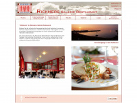 rickmers-galerie-restaurant.de Webseite Vorschau