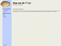 ride-the-blootz.de Webseite Vorschau