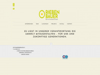 riebenbauer.at Webseite Vorschau