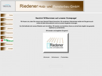 riedenerholzbau.ch Webseite Vorschau