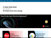 riederoptik.ch Webseite Vorschau