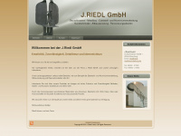 riedl-metallverarbeitung.de Webseite Vorschau