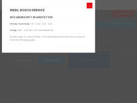 riedl-bosch-service.at Webseite Vorschau
