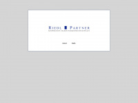 riedl-partner.at Webseite Vorschau