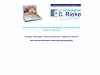 rieke-sanierung.de Webseite Vorschau
