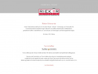 rieker-enterprise.de Webseite Vorschau