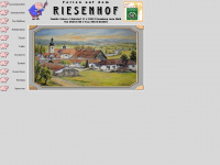 riesenhof-katzdorf.de Webseite Vorschau